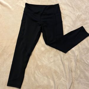 Black Pocket Light n Tight Hi-Rise 7/8 24"